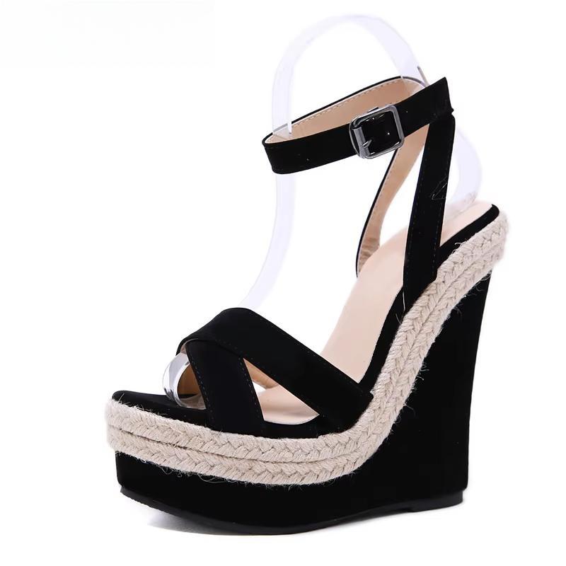 Fashion Summer Peep Toe Sandals Women Shoes  High Heels 15CM