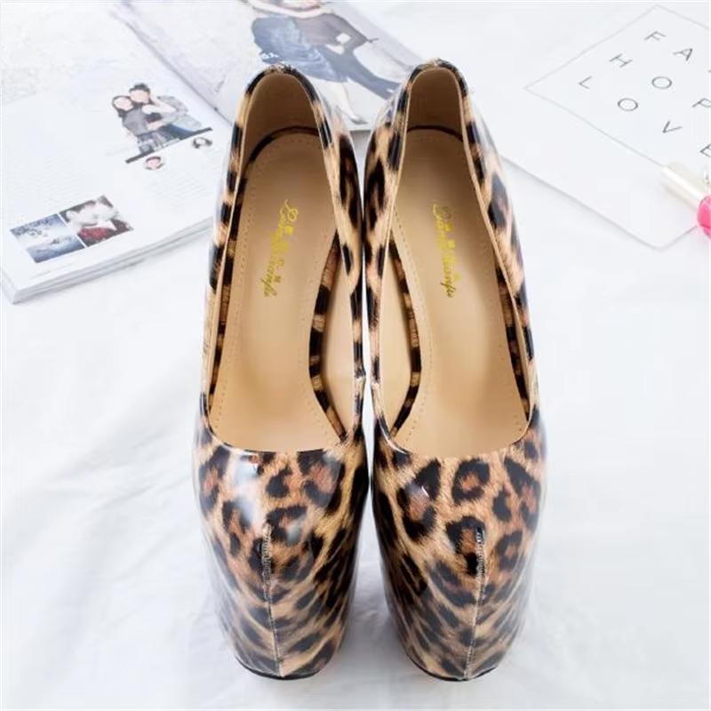 Plataforms Dance Pumps ladies 22cm thin high heels shoes woman