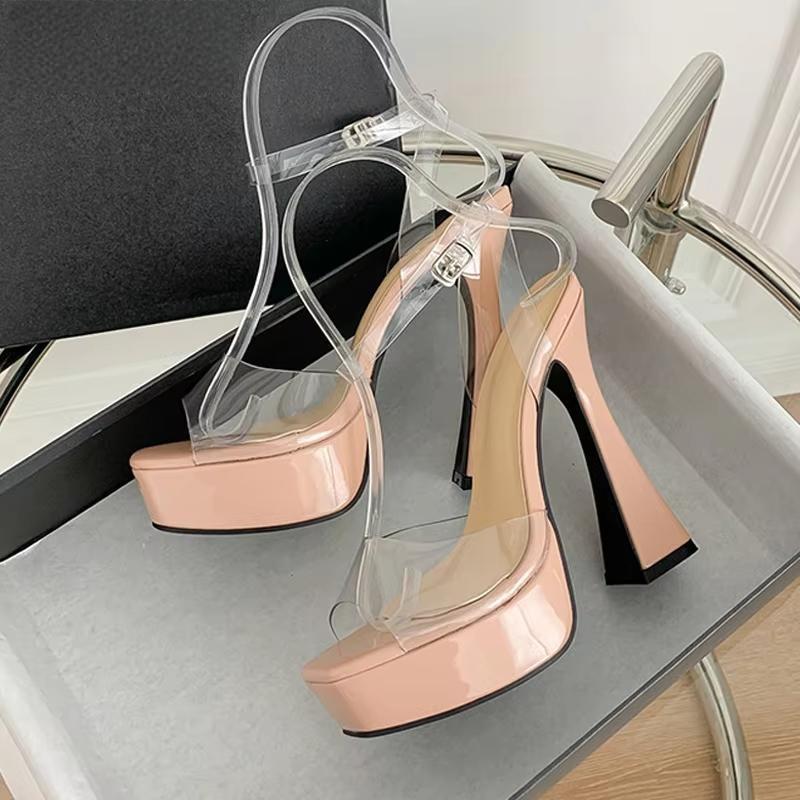 Fashion Open Toe Platform High Heels Sandals Women