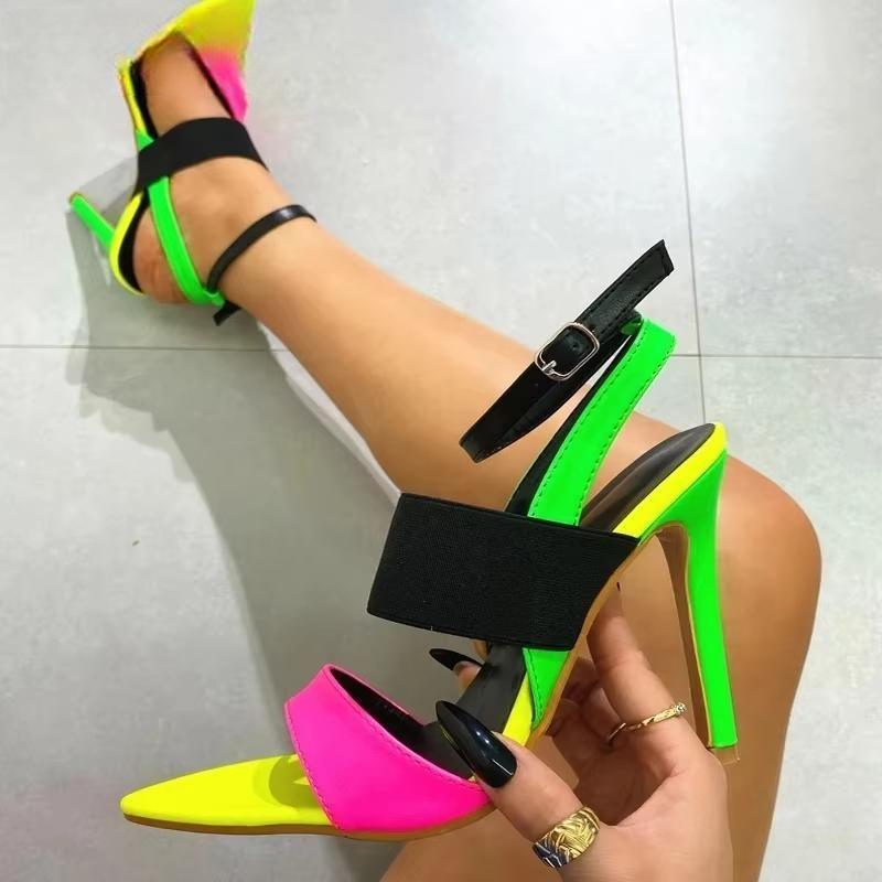 Sexy Pointed Toe High Heels Women Sandal