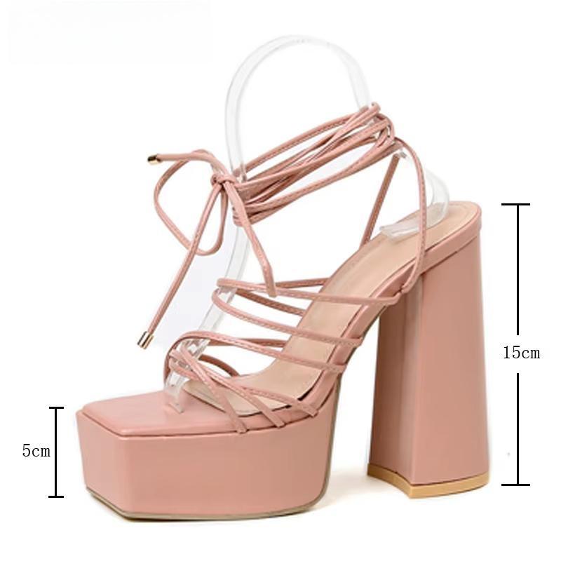 Platform Extreme High Heels Women's Sandals Stiletto Heels