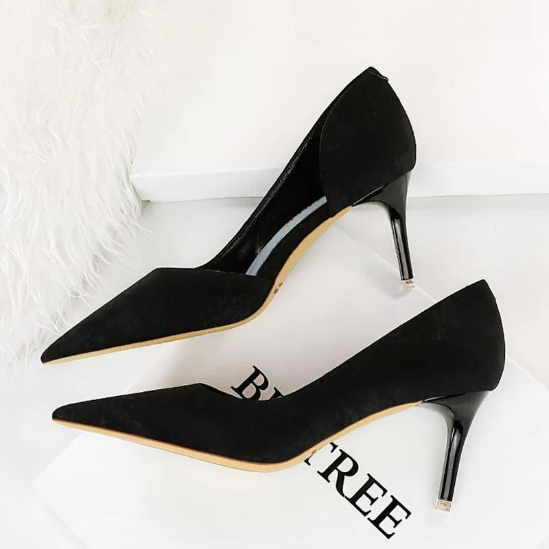 New Designer Woman Pumps Pointed Toe Sexy High Heels Party Shoes