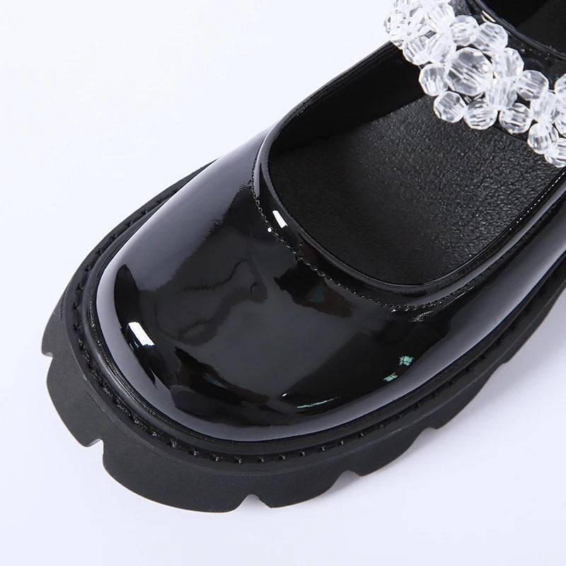 Fashion Women Shoes 6cm Thick High-Heeled ladies Pumps