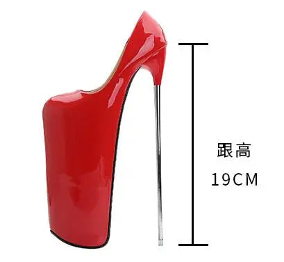 Flowers Stiletto Sexy 19 22cm Metall thin high heels shoes woman