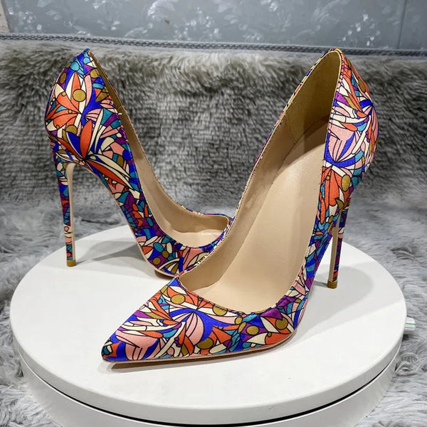 NoEnName_12cm Null-Spring and summer high heels