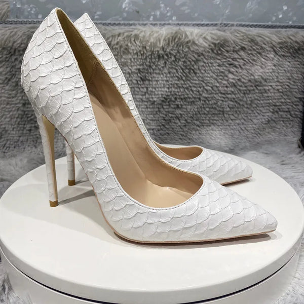 Women's Fishscale stilettos shoes