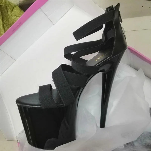 Model training sexy 20 cm stiletto heels, 8 inch fashion banquet women's