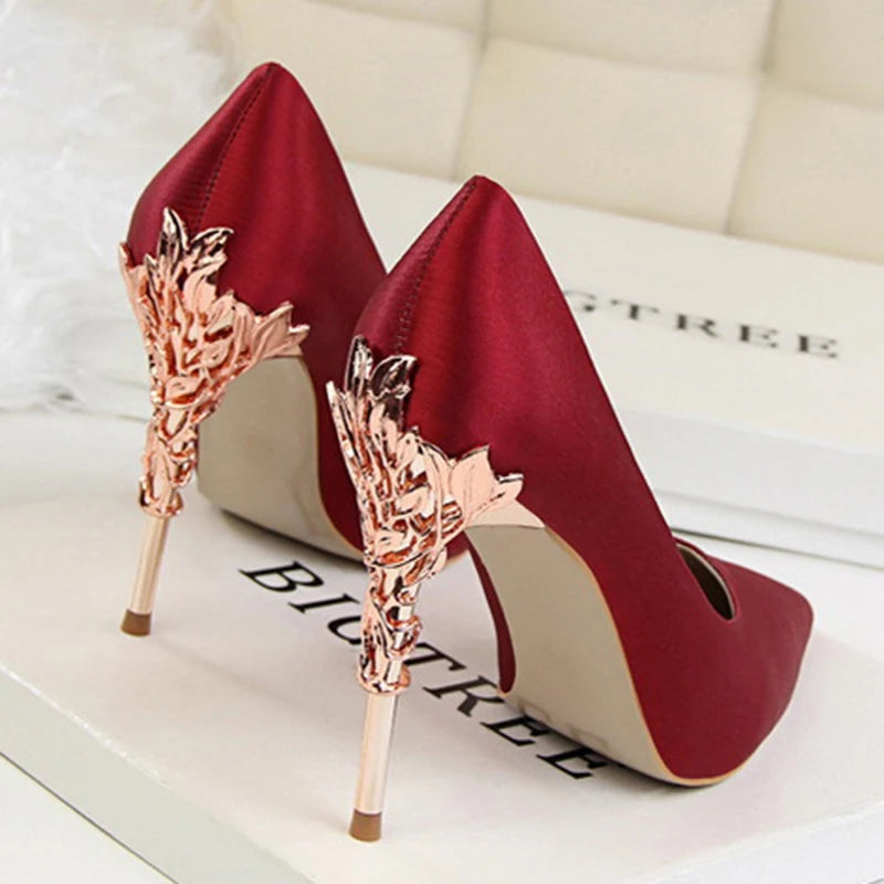New Fashion High Heels Women Shoes Spring Elegant Female Office Shoes