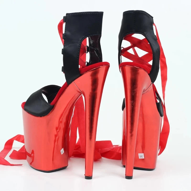 Women Sandals 20CM Spike Heels