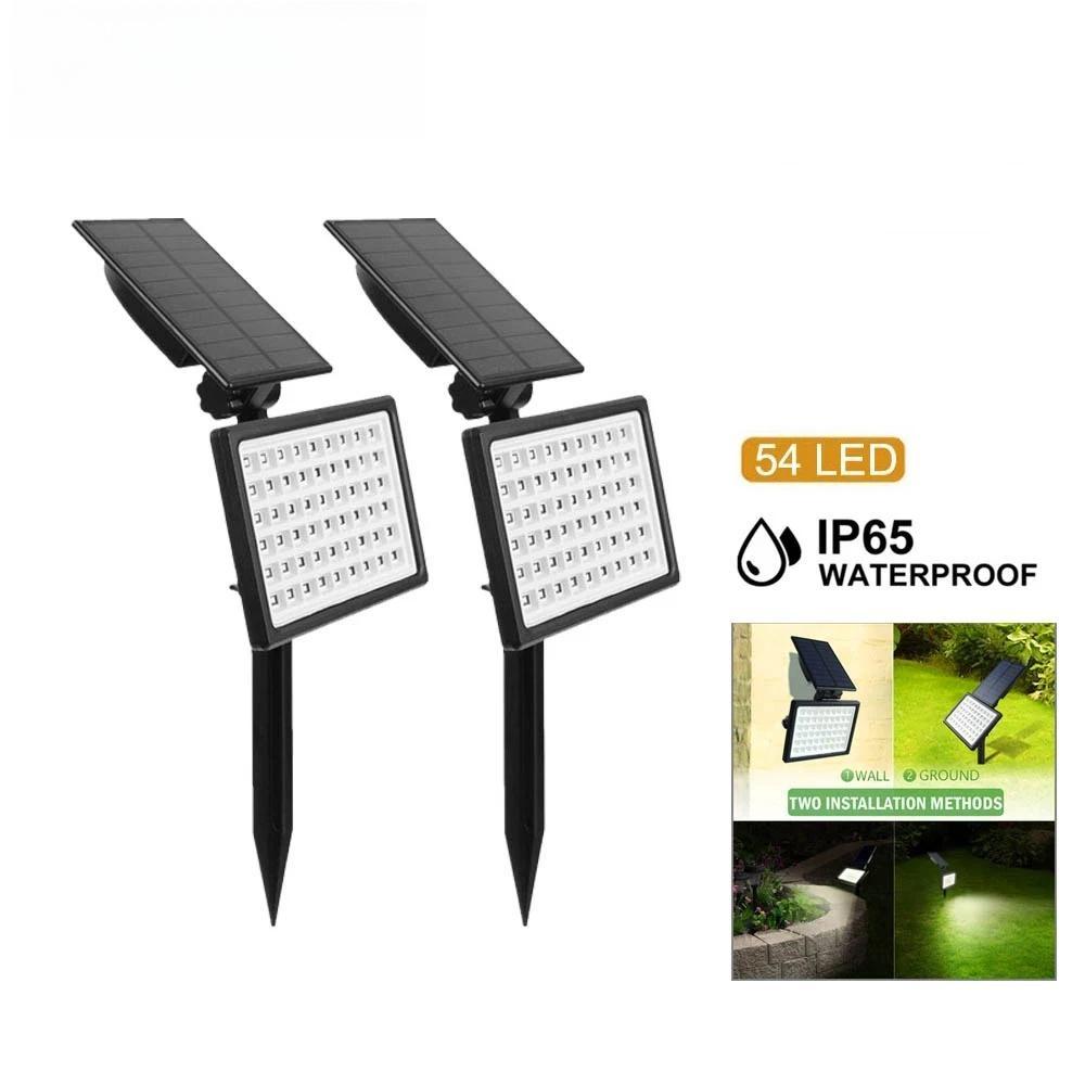 50/54 LED Solar Light Outdoors IP65/44 Garden Decoration Solar Lamps Outdoor Lighting