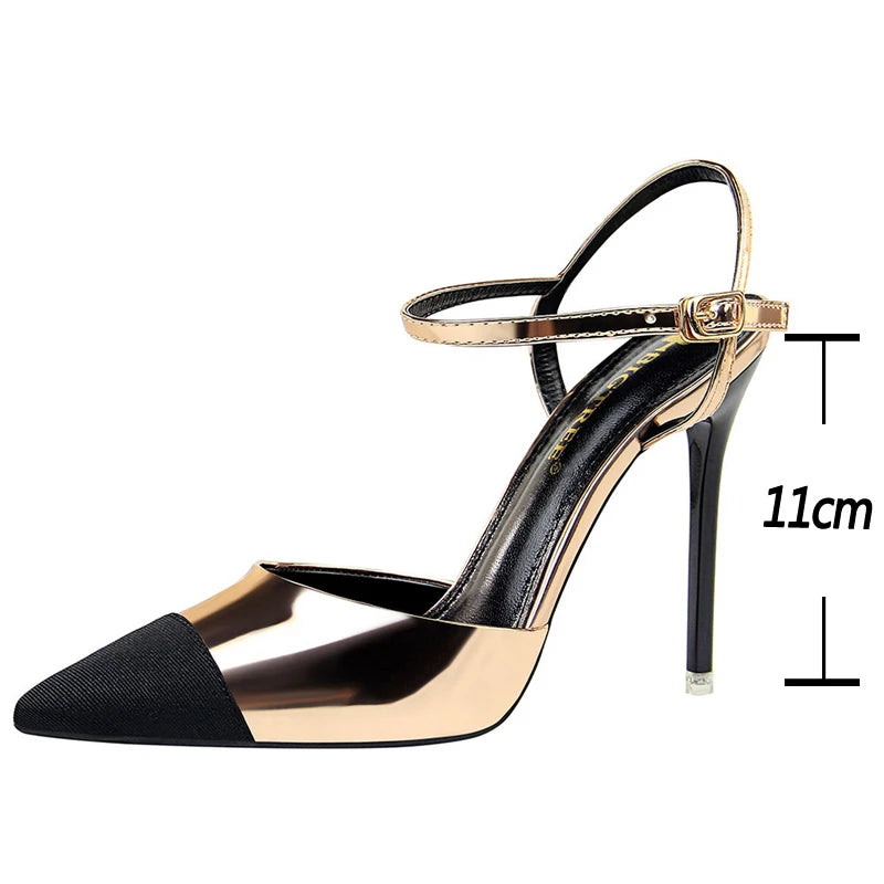 Sandals Pointed Toe High Heels Women Stiletto Summer High-heeled