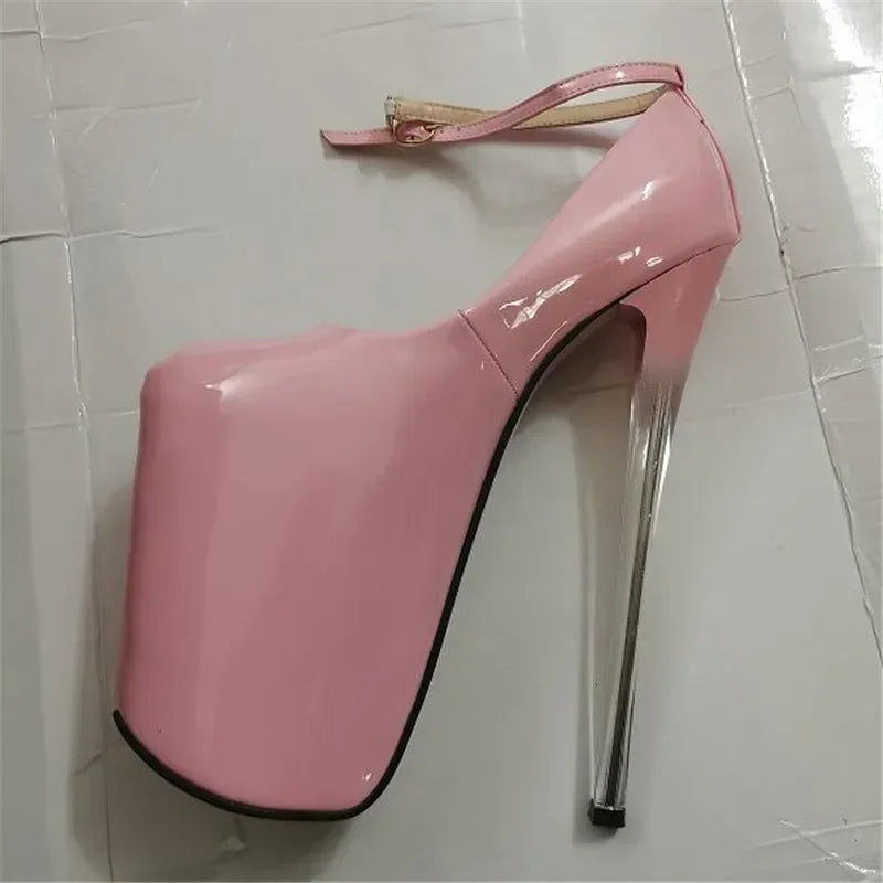 Cosplay Platforms Stilettos 22cm Ultra Thin High Heels Sexy Ladies Party Pumps