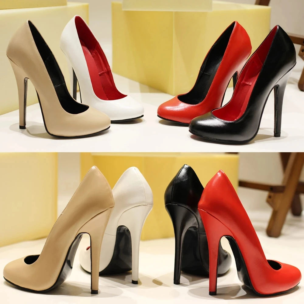 Summer 14CM High Heel Pumps Promotions Patent Leather Women's Shoes