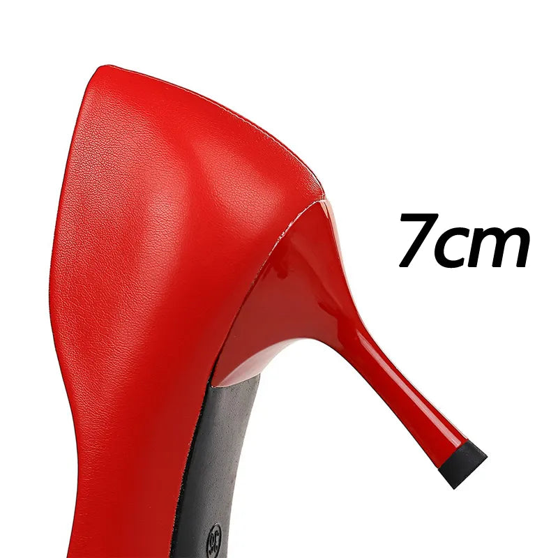 Elegant Women Pumps Metal Button Kitten Heels Women Shoes Stiletto Banquet Shoes