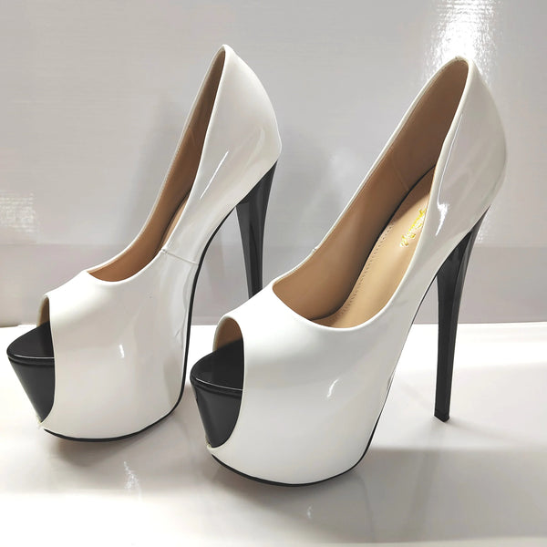 Summer Open Toe Platforms Stilettos 22cm Thin High Heels Ladies Shoes