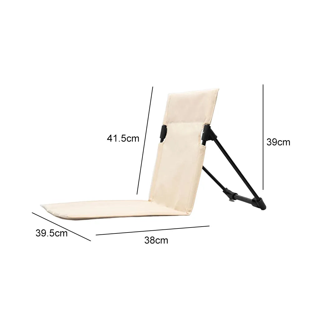 Outdoor Picnic Folding Backchair Lightweight Portable Camping Chair Stadium Seats