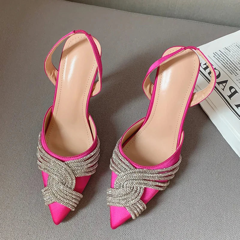 Spring Autumn 11CM Thin High Heels Ladies Sandals