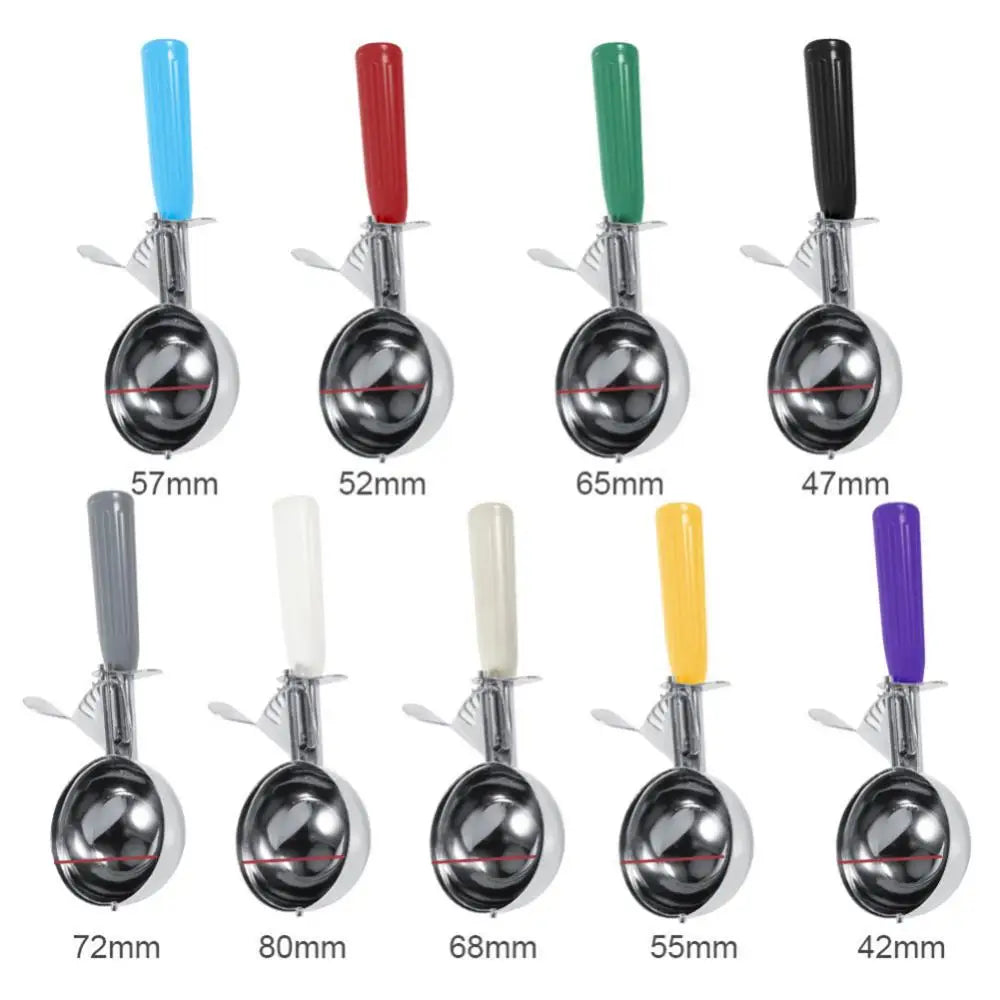 Ice Cream Scoops Stainless Steel Ice Cream Digger Fruit Mash Spoon