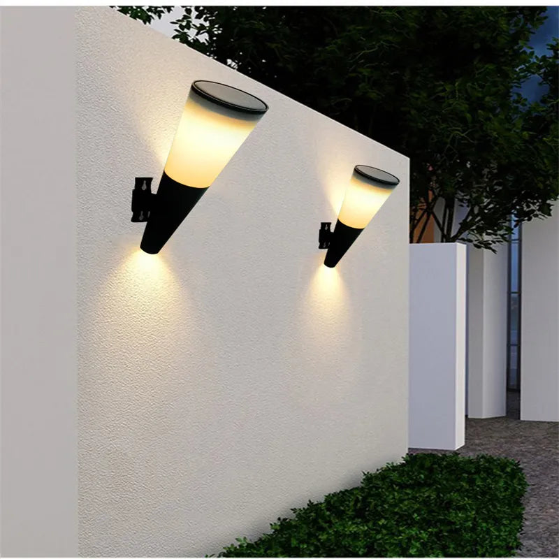 Outdoor Solar LED Light Wall Light Outdoor Waterproof Energy Landscape Light