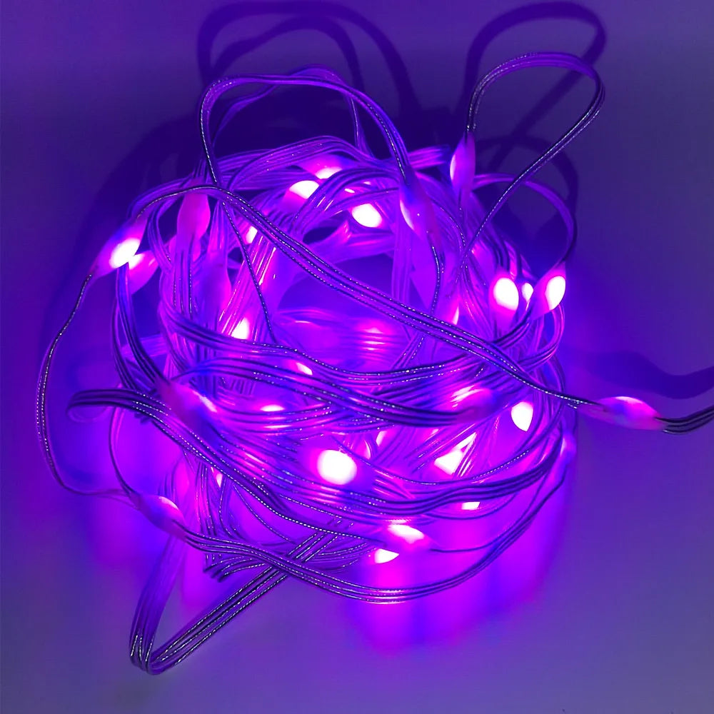 5m 5V WS2812 RGB Pixel LED String Light Dream Color Addressable Individually Fairy Lights