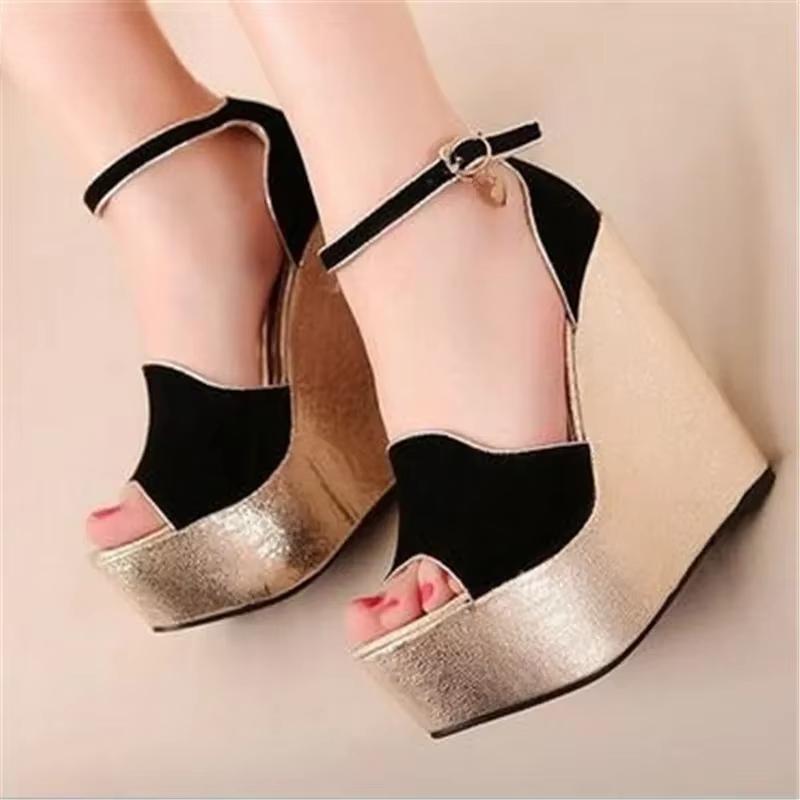 Small Yards:30 31 32 Summer Wedges Sandals Plus:42 43 Stiletto 15cm