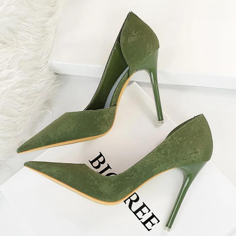 Designer New Women Pumps Pointed Toe High Heels Ladies Shoes Fashion Heels
