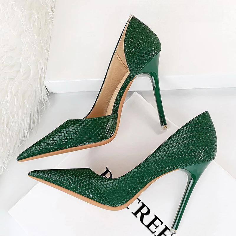 Designer New Women Pumps Pointed Toe High Heels Ladies Shoes Fashion Heels