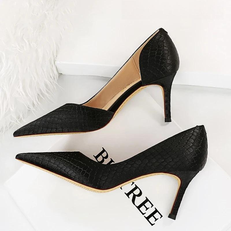 Designer New Women Pumps Pointed Toe High Heels Ladies Shoes Fashion Heels