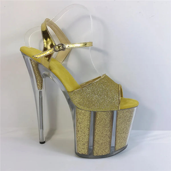 8 inches party princess heels, sexy 20cm  catwalk high-heeled sandals