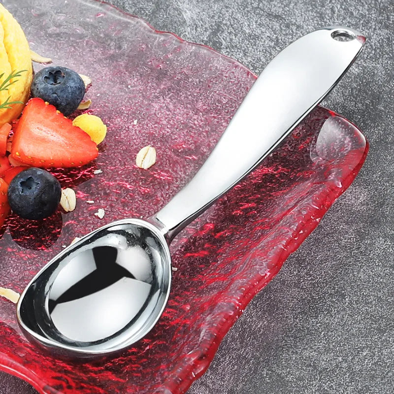 Ice Cream Scoop Stainless Steel Spoon Ice Ball Mold Non-Stick