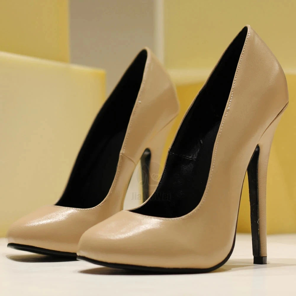 Summer 14CM High Heel Pumps Promotions Patent Leather Women's Shoes